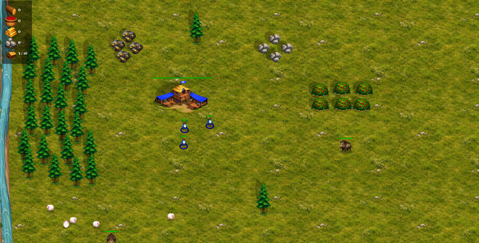 Miniatyr för RTS spel